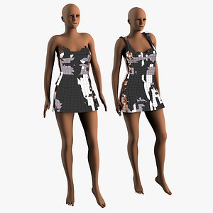dresses 3D model