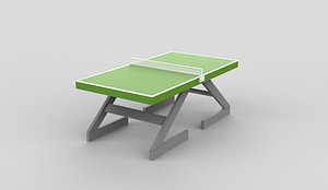 Table tennis setup 05 3D model 3D model