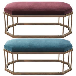 Ottoman Geo Roar Rabit West Elm