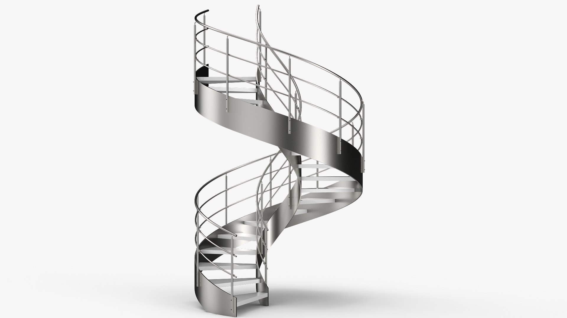 Spiral Stair Staircase 3D - TurboSquid 1612455