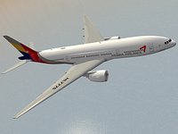 Boeing 777-200 ER Asiana Airlines
