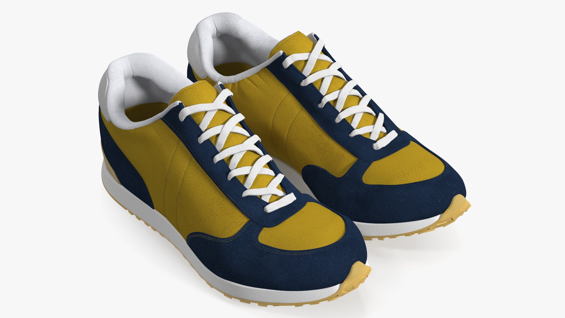 Classic Running Shoes Fur 3D model preview