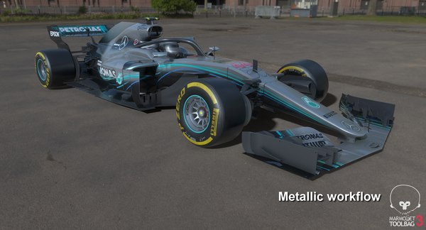 modelo 3d Mercedes-AMG W09 EQ Power + Formula 1 Auto Season 2018 ...