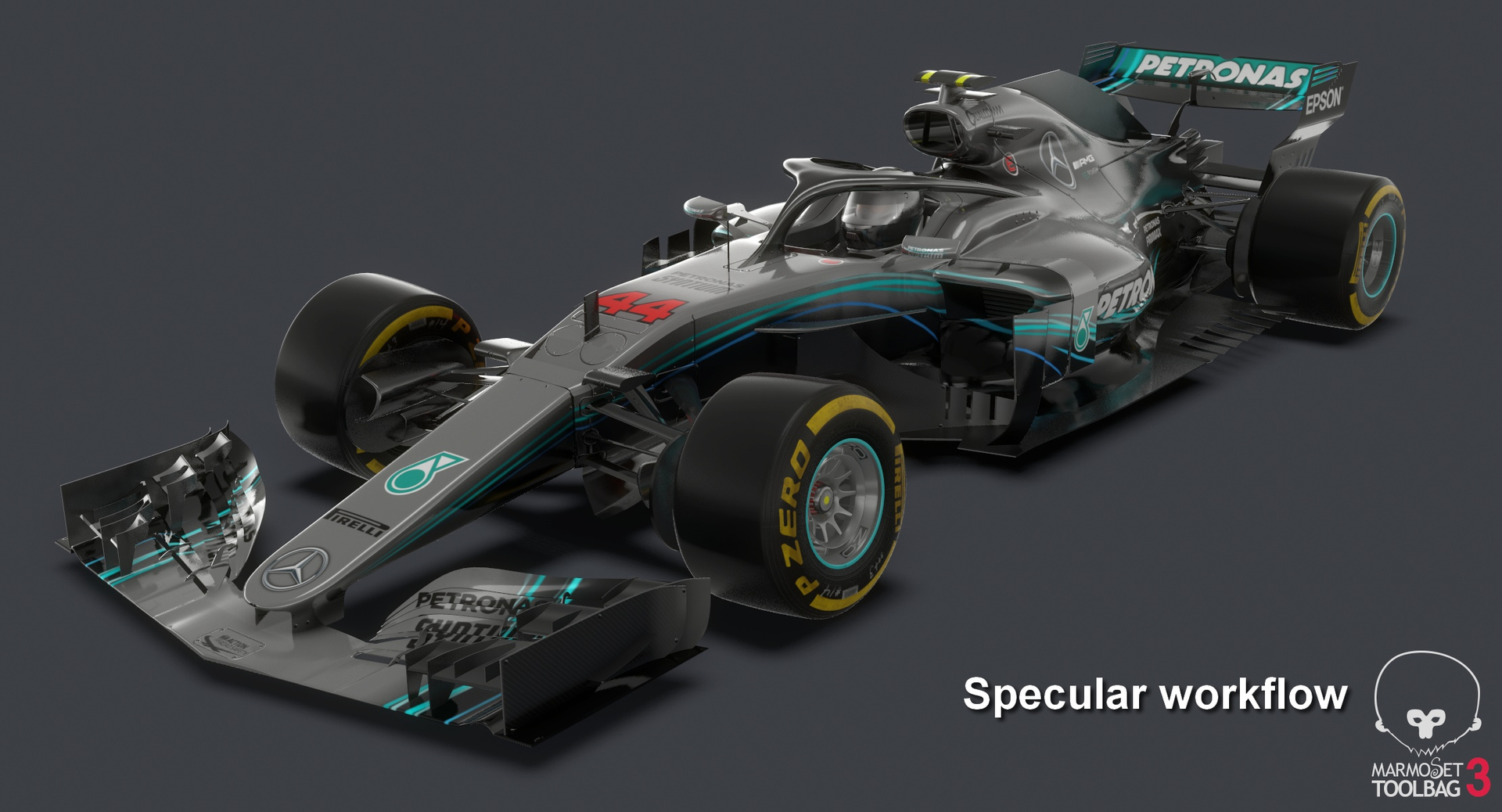 Mercedes-amg w09 eq power model - TurboSquid 1265054