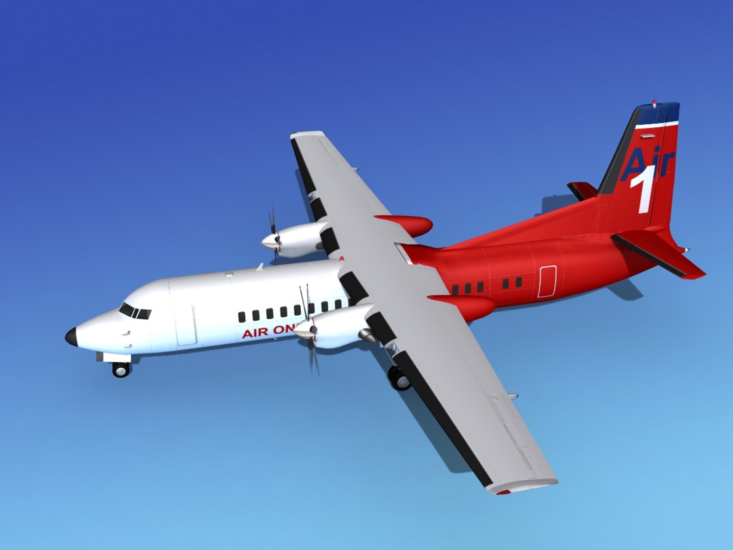 3d dxf fokker 50