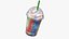 Starbucks Tie Dye Rainbow  Frappuccino Drink 8K