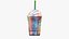 Starbucks Tie Dye Rainbow  Frappuccino Drink 8K