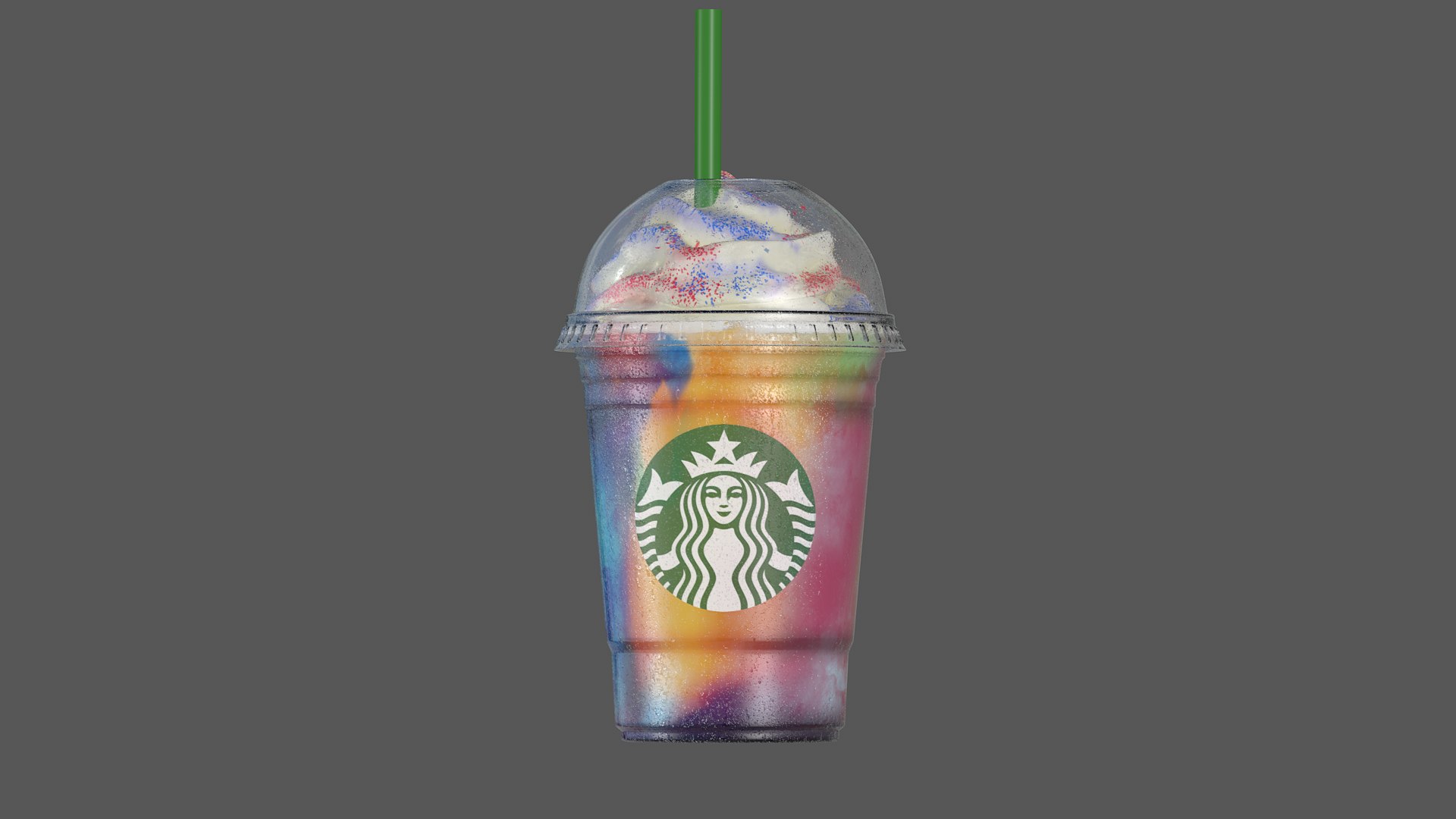 Mini Starbucks Frappuccino Prop