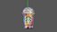 Starbucks Tie Dye Rainbow  Frappuccino Drink 8K
