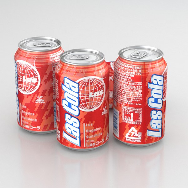 3D beverage cola model - TurboSquid 1463134