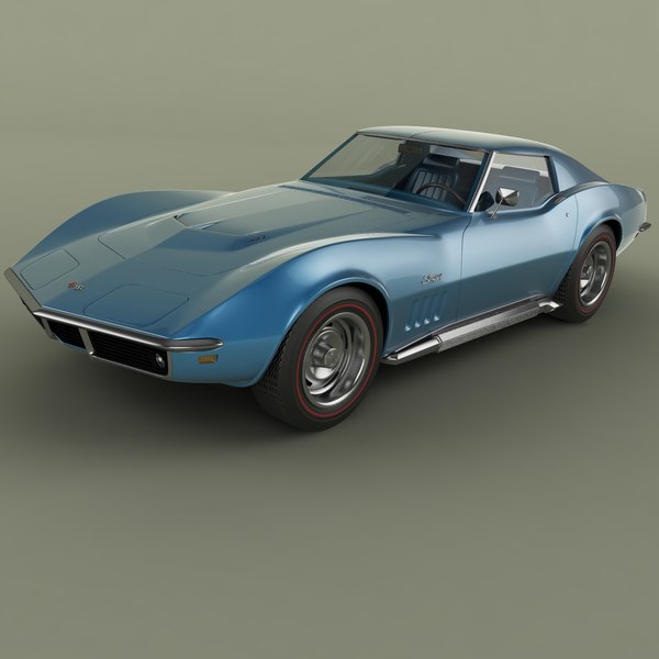 Corvette c3 miniature hot sale