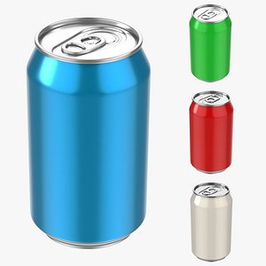 Aluminum Can 3D model