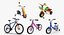 Coleção de bicicletas infantis 3