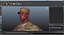 army soldiers rigged 3D model