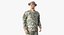 army soldiers rigged 3D model