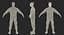 army soldiers rigged 3D model