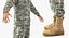 army soldiers rigged 3D model