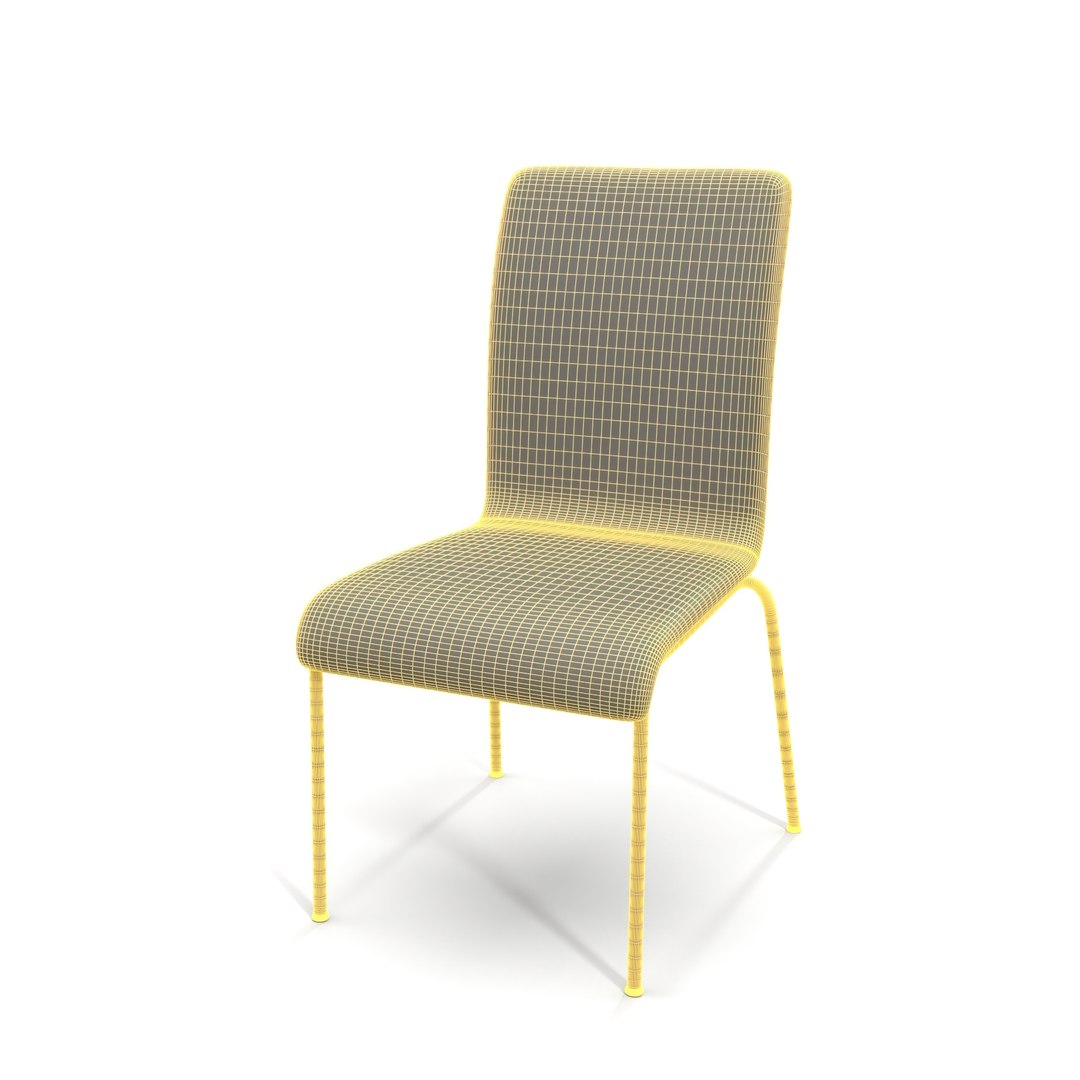 3D Room Essentials Upholstered Stacking Chair PBR Model - TurboSquid ...