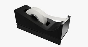 Mini Tape Dispenser 3D Model $19 - .3ds .blend .c4d .fbx .max .ma