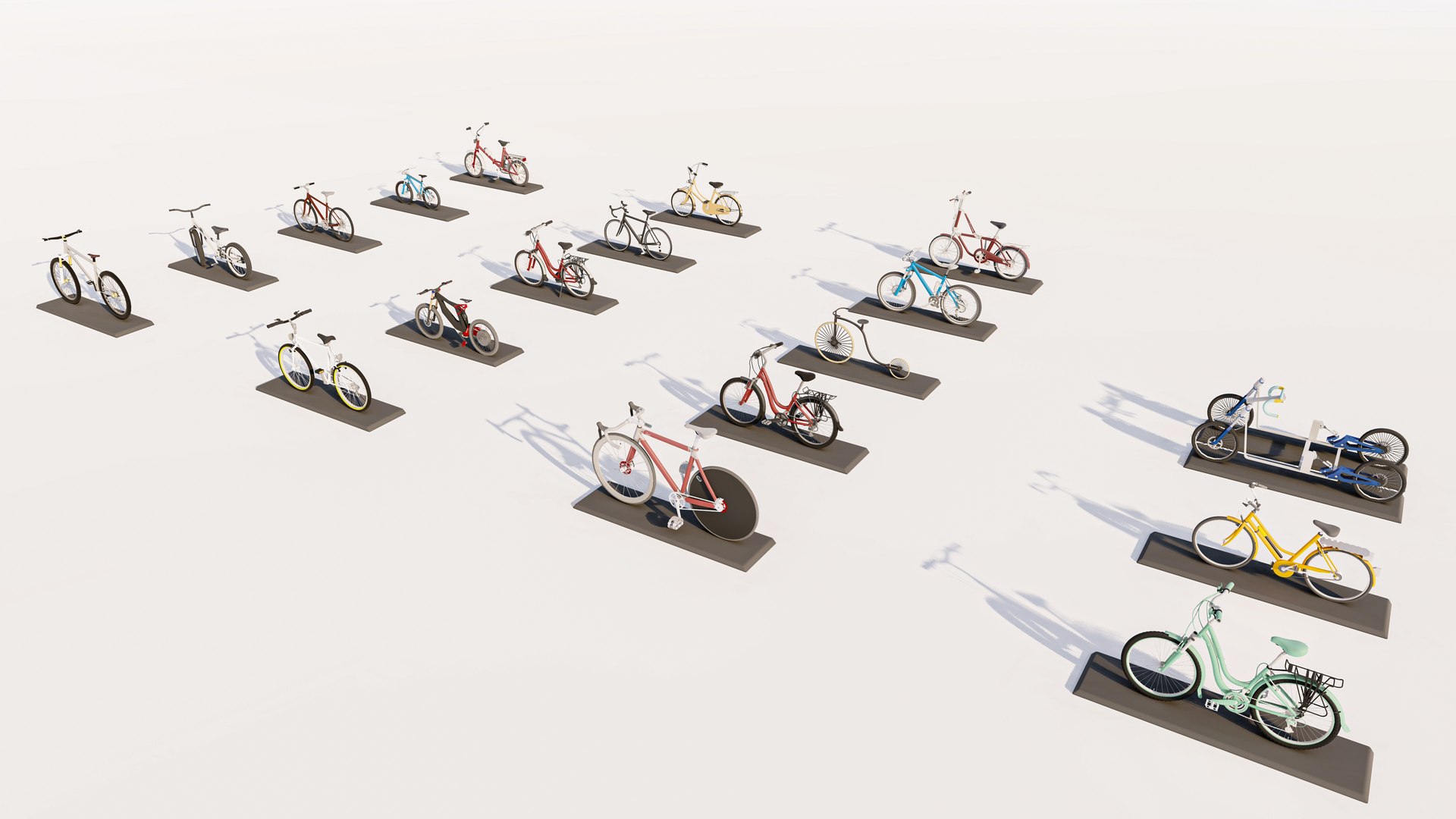 3D Modern Bicycle Asset Pack Collection for 3D Scenes https://p.turbosquid.com/ts-thumb/PJ/XFL7az/Hp/1_1photo/jpg/1762595767/1920x1080/fit_q87/7b50d64f34a8e9d9ccab30685cc8572c706b8e97/1_1photo.jpg
