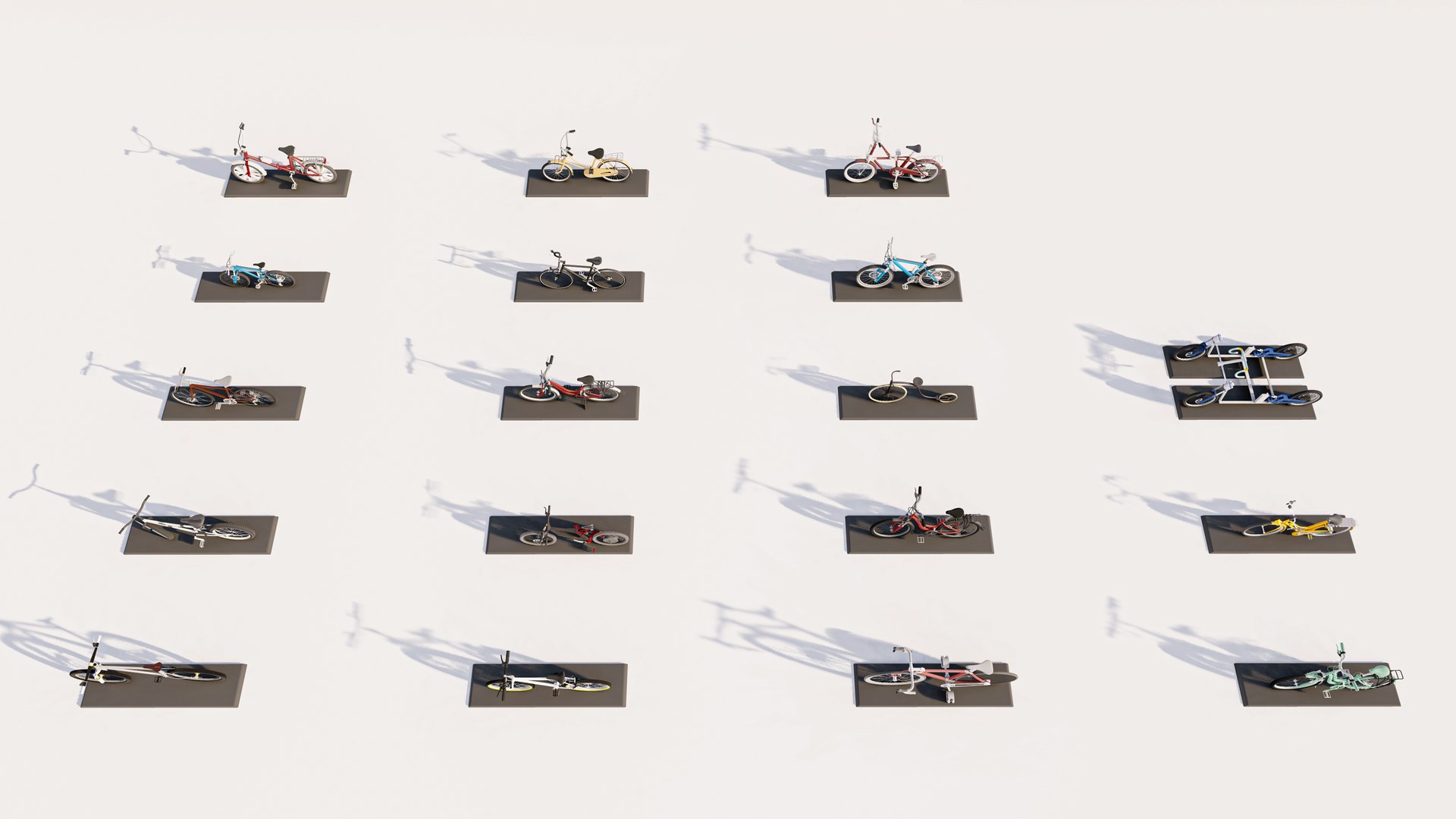 3D Modern Bicycle Asset Pack Collection for 3D Scenes https://p.turbosquid.com/ts-thumb/PJ/XFL7az/hT/1_6photo/jpg/1762595771/1920x1080/fit_q87/ee79338719b8da1665f1665c1391ff9b19b0de27/1_6photo.jpg