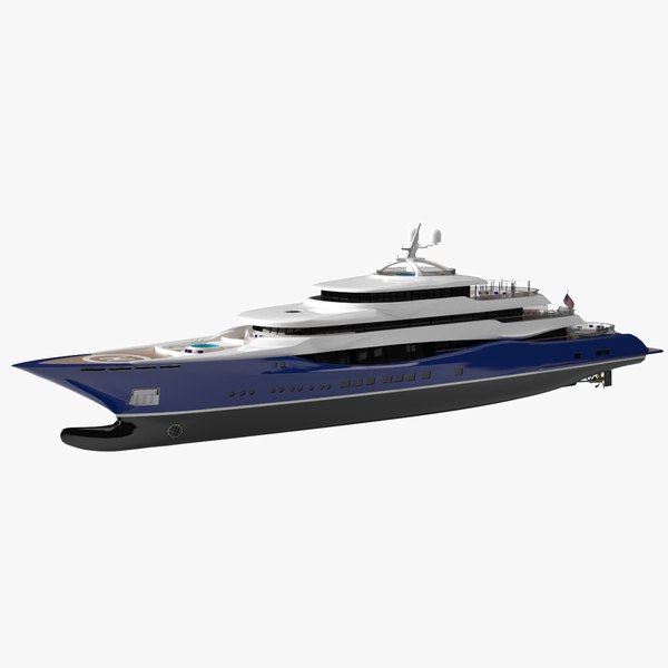 WillieLynn Luxury Yacht Dynamic Simulation 3D model