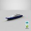 WillieLynn Luxury Yacht Dynamic Simulation 3D model