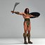Warrior Man Rigged