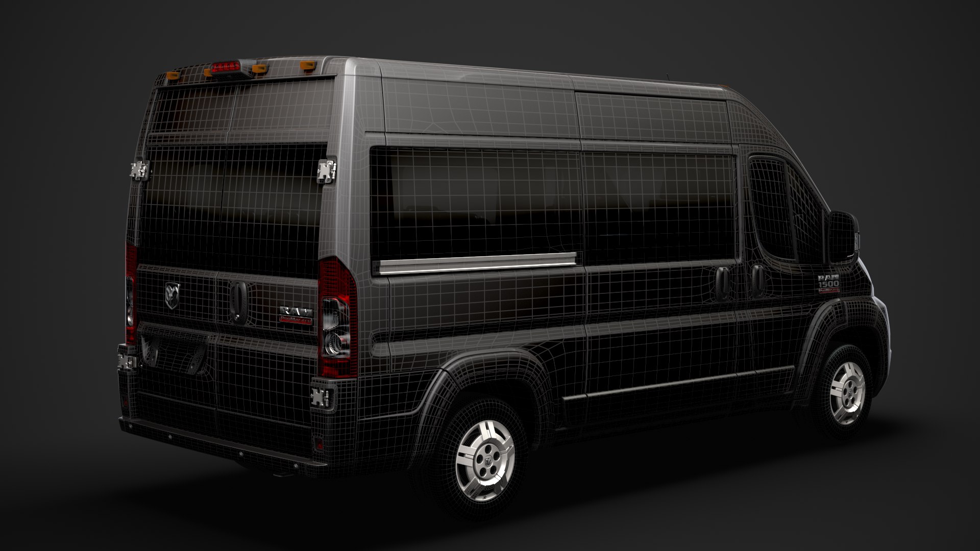 Ram promaster window van 3D model - TurboSquid 1468761