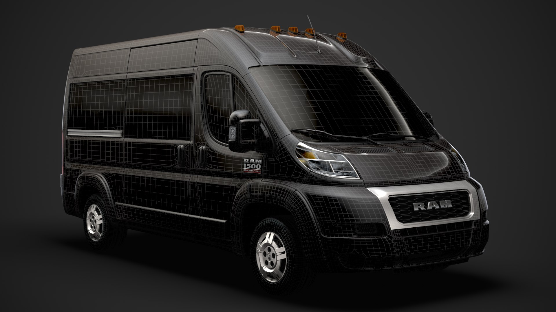 Ram promaster window van 3D model - TurboSquid 1468761