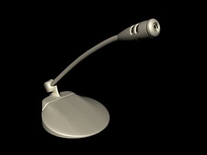 microphone objects 3d lwo