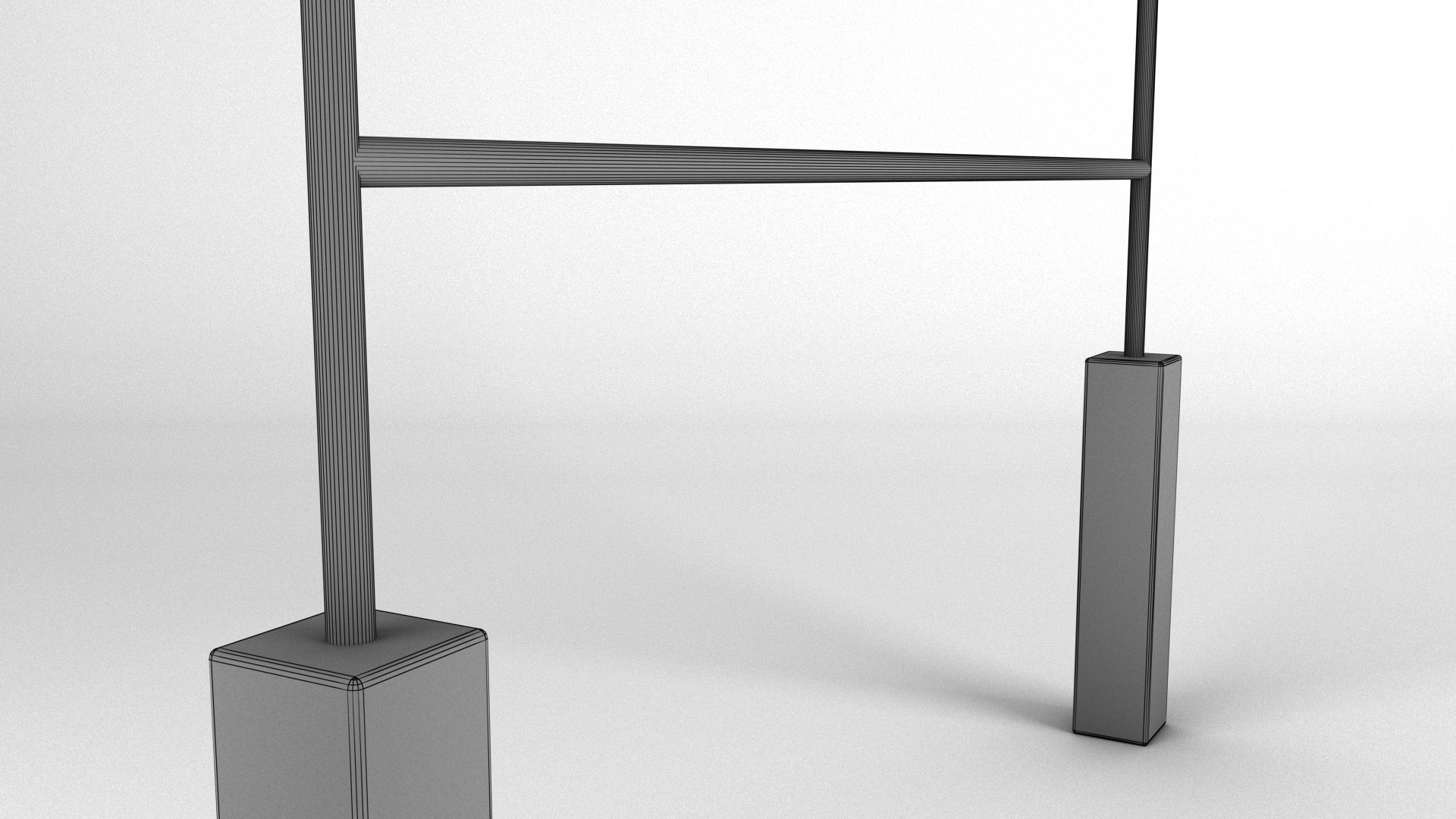 Rugby Posts Model - TurboSquid 2373299