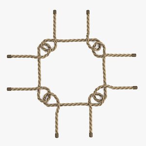 rope knot rig 3d model
