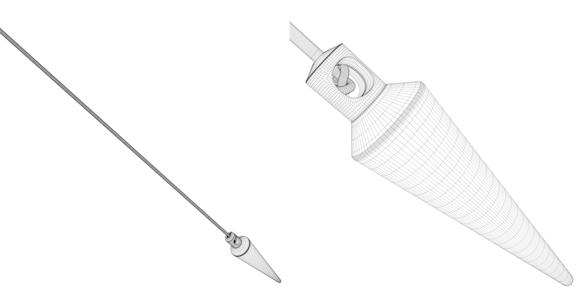 3D plumb bob https://p.turbosquid.com/ts-thumb/PJ/kDR4Gy/fc/wireplumb/jpg/1640891878/1920x1080/fit_q87/792637b6e6acf4c13245d1e1c810dbbfe4044add/wireplumb.jpg
