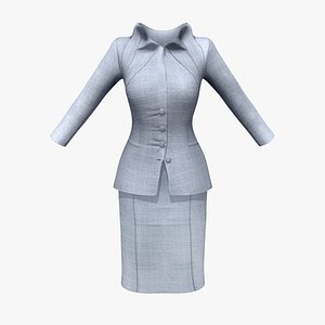 Office Attire Skirt and Jacket
