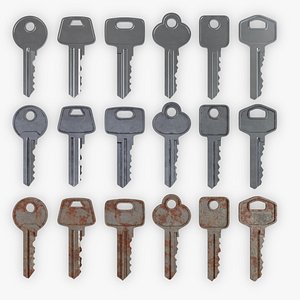 Key Collection 3D model