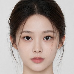 Park Ji-won Head - No Hair - Low poly head 3D model
