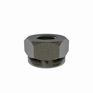3ds max nut screw