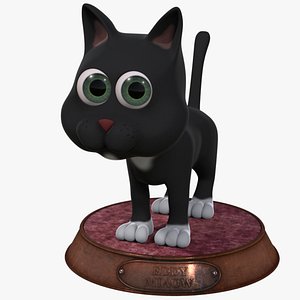 Download Free & Premium Cat Cartoon 3d 3D Models | TurboSquid