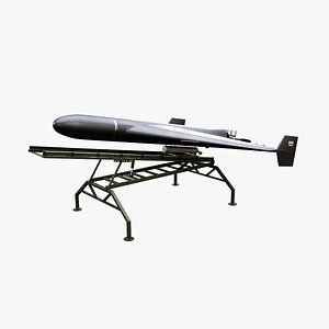 GERAN-2 Drone with Launch Ramp Black