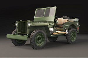 3D jeep willys