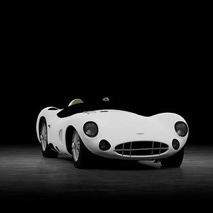 3D model Aston Martin DBR1 1958