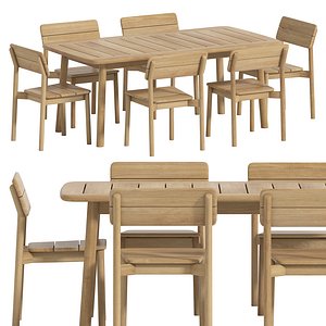 table and chair Case Tanso set 2