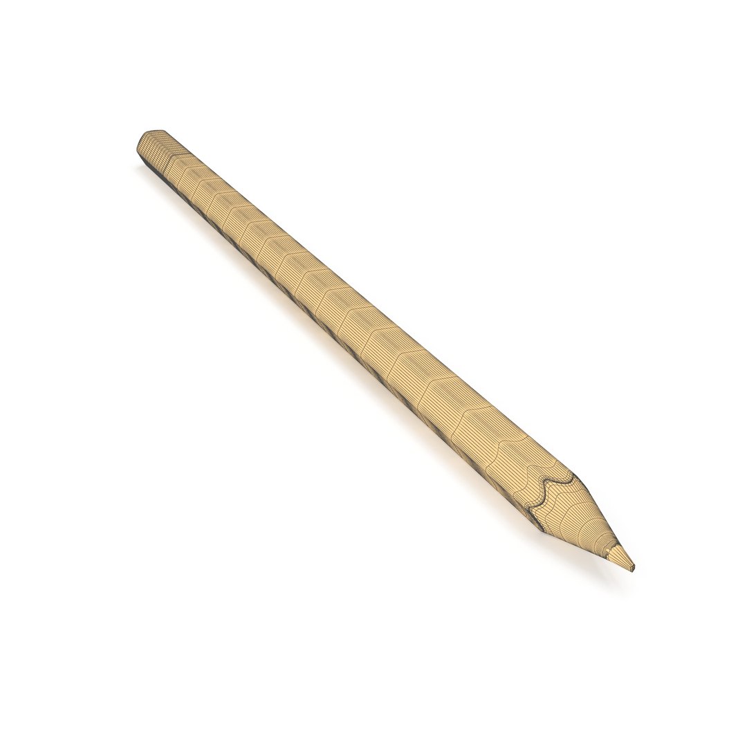 3D Model Black Pencil | 1143795 | TurboSquid