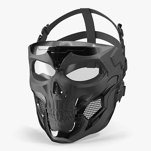 Skull Mask Tactical Black