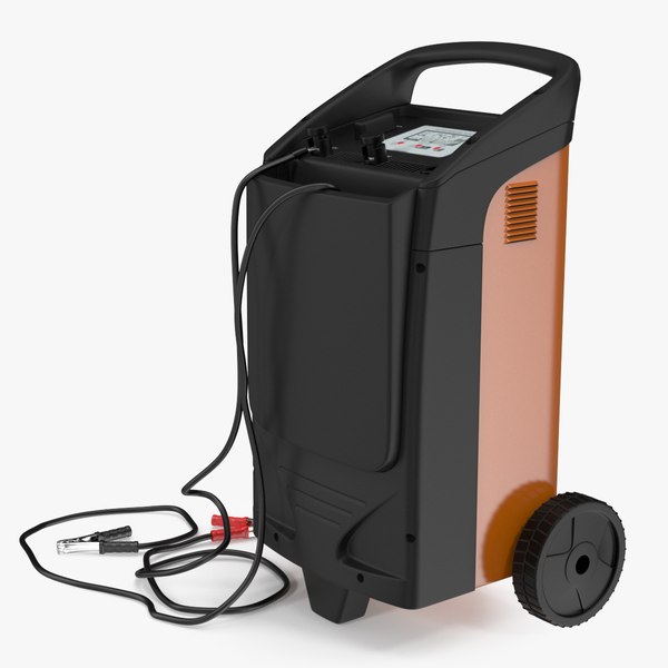 Professional Automotive Battery Charging System 3D model TurboSquid