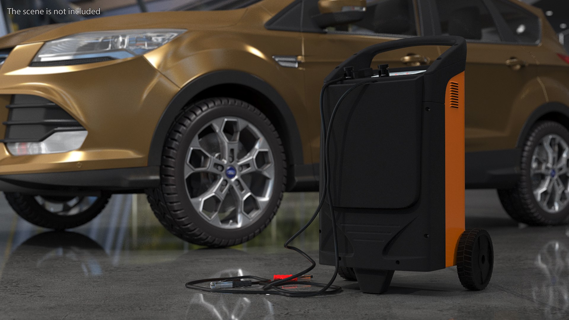 Professional Automotive Battery Charging System 3D Model - TurboSquid ...