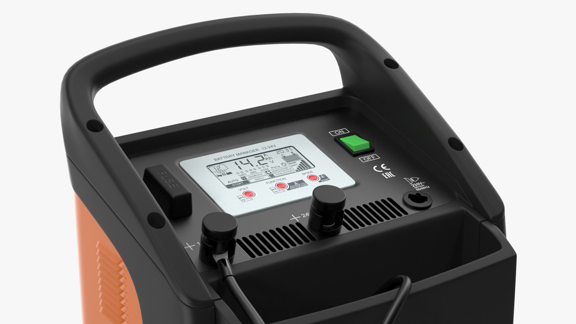 Professional Automotive Battery Charging System 3D model - TurboSquid ...