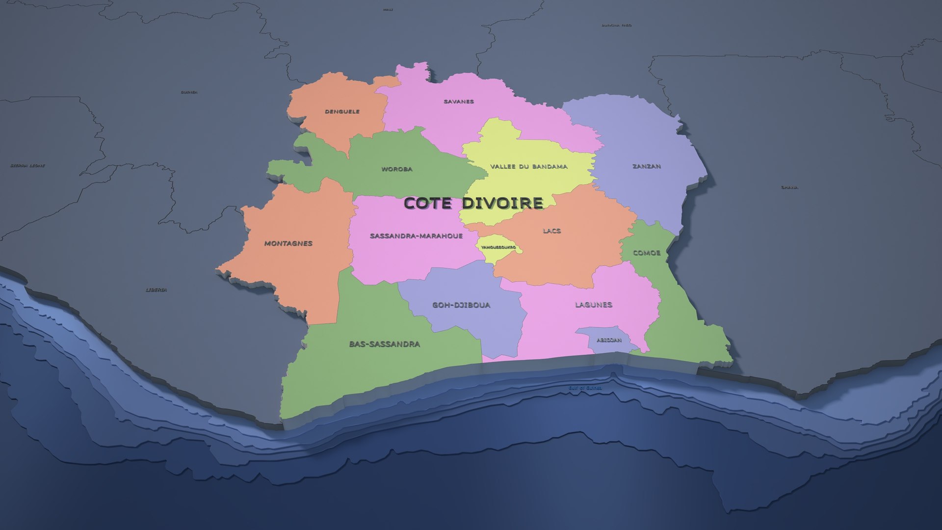 Cote dIvoire Admin 1 3D Map - Mercator 3D https://p.turbosquid.com/ts-thumb/PK/Jstkxm/DS/d03/jpg/1787650756/1920x1080/fit_q87/3099a2bb2360c8bd5e95ddc8e4f97f6353a9d4b5/d03.jpg