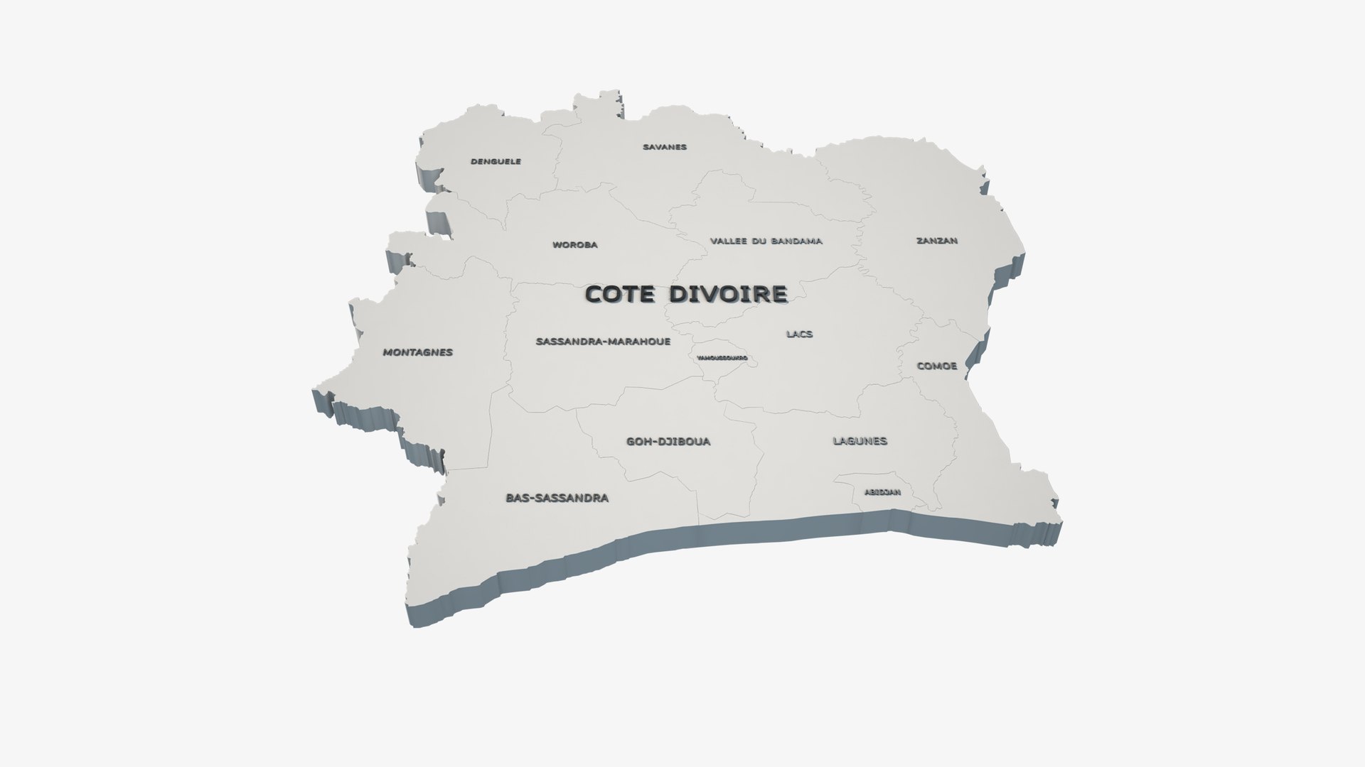 Cote dIvoire Admin 1 3D Map - Mercator 3D https://p.turbosquid.com/ts-thumb/PK/Jstkxm/K2/d01/jpg/1787650750/1920x1080/fit_q87/833684e7252b28d513dd6b877f60ec8c9711bb10/d01.jpg